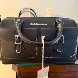 Leather top handle bag Dr. Martens